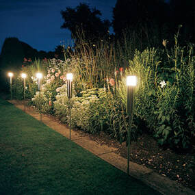 solar garden lights